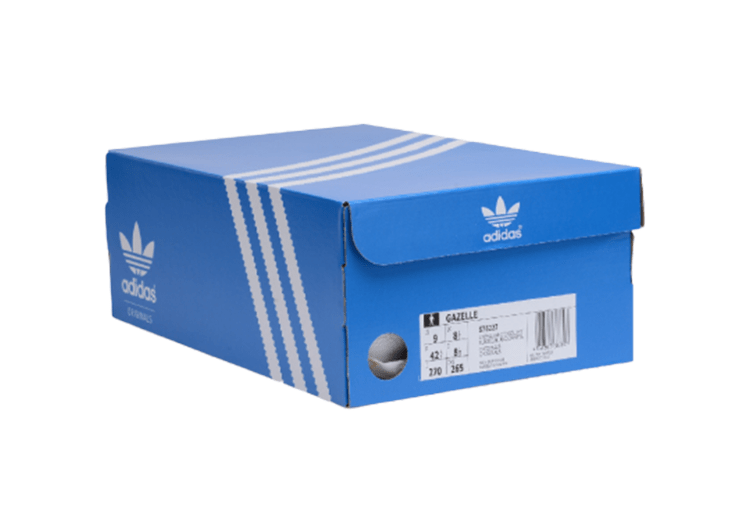 ADIDAS GAZELLE BLUE WHITE – תמונה 3