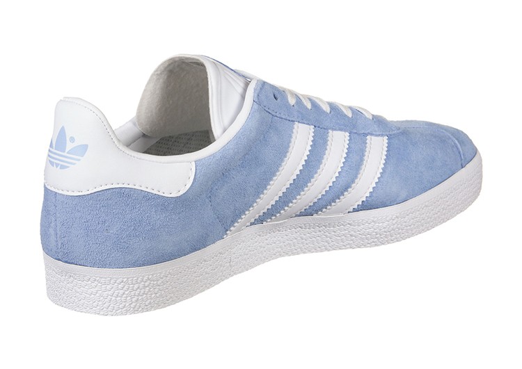 ADIDAS GAZELLE SKY-BLUE WHITE – תמונה 2