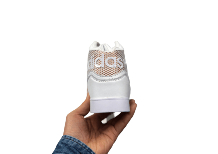 ADIDAS MID WHITE GOLDEN LOGO – תמונה 3