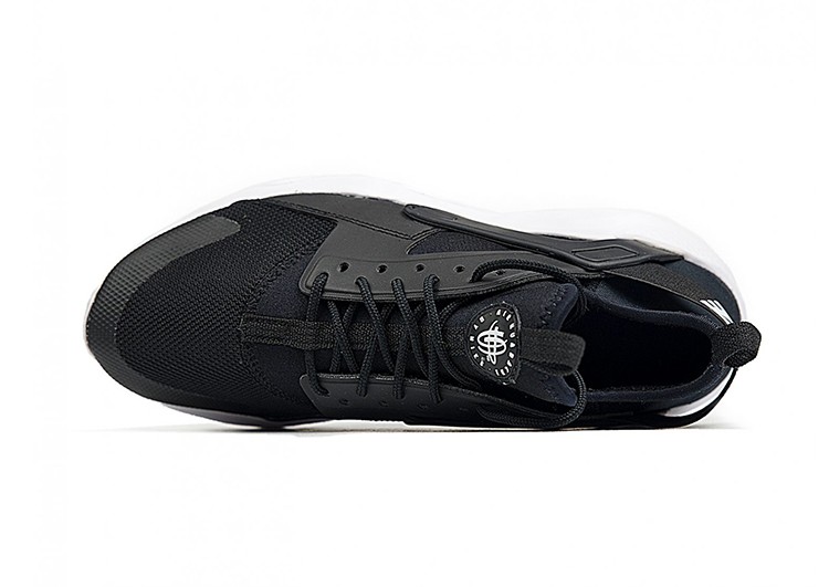 נעלי נייק-Nike Air Huarache Run Ultra GS BLACK WHITE – תמונה 3