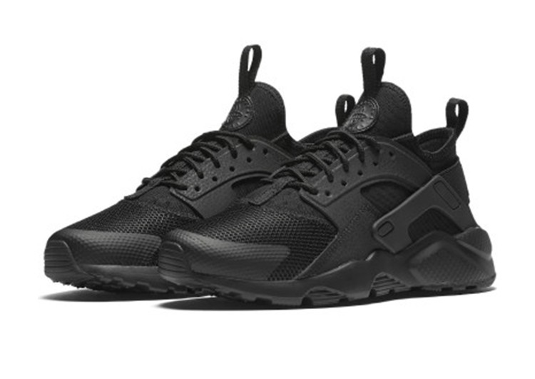 נעלי נייק-Nike Air Huarache Run Ultra Running Black – תמונה 2
