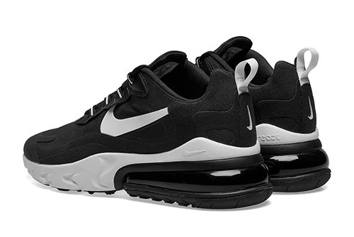 Nike Air Max 270 React Black White – תמונה 3