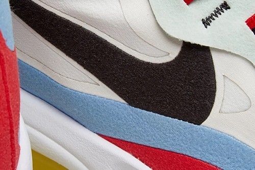 Nike Air Max 270 React yellow, Light Blue & Red – תמונה 4