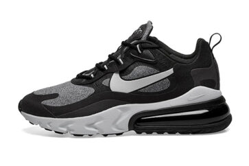 Nike Air Max 270 React Black, Vast Grey & Off White
