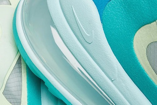 Nike Air Max 270 React Hyper Jade, Spruce & Volt – תמונה 4