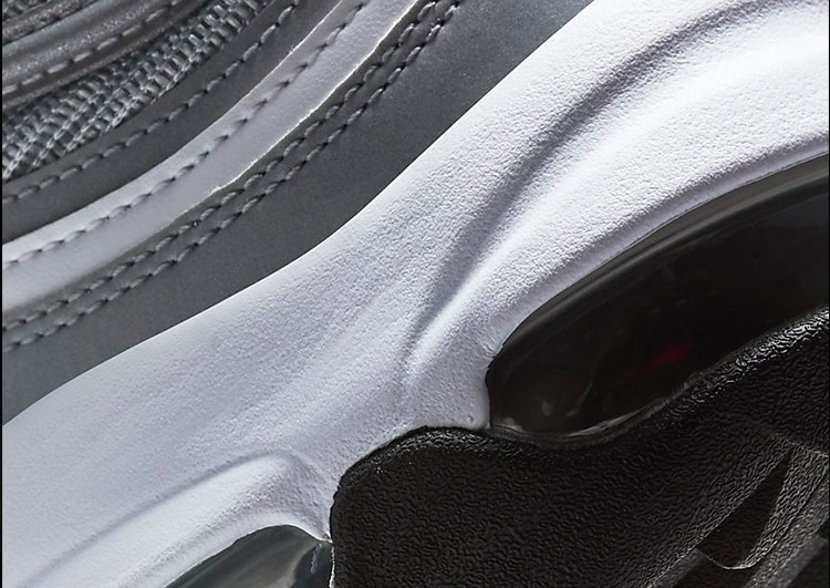 נעלי נייק-Nike Air Max 97 SILVER WHITE – תמונה 7