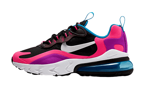 Nike Air Max 270 React White Black Pink