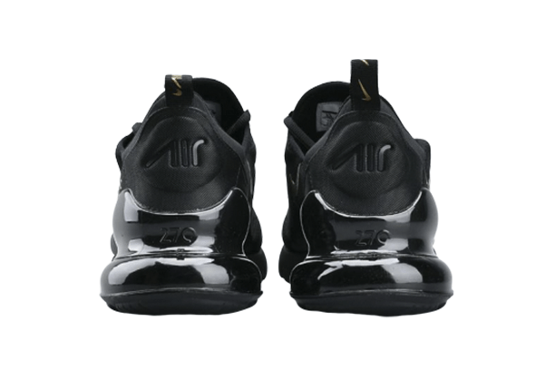 נעלי נייק-Nike air max 270 Black gold – תמונה 3