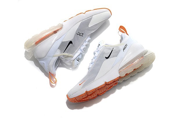 נעלי נייק-Nike air max 270 White orange – תמונה 4