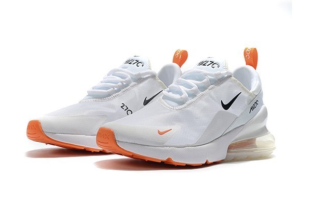 נעלי נייק-Nike air max 270 White orange – תמונה 2
