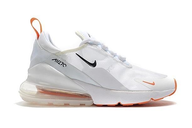 נעלי נייק-Nike air max 270 White orange – תמונה 3