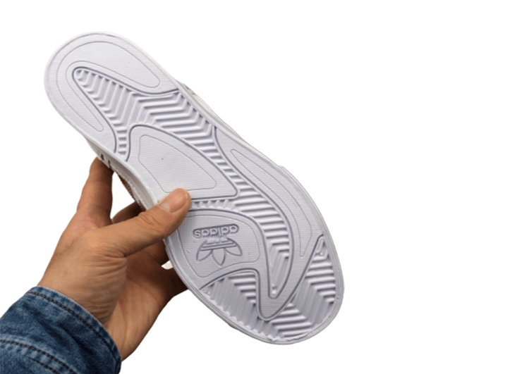 ADIDAS MID WHITE SILVER LOGO – תמונה 2