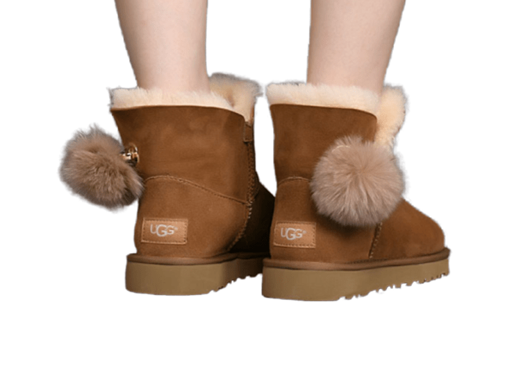 מגפי האגג דגם מיני פונפונים UGG Mini Pompon – תמונה 3
