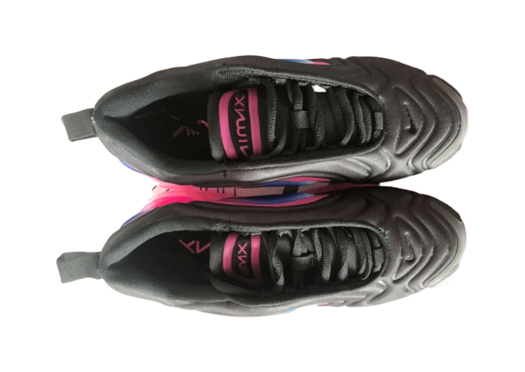 NIKE AIR MAX 720 BLACK-PINK BLUE – תמונה 4