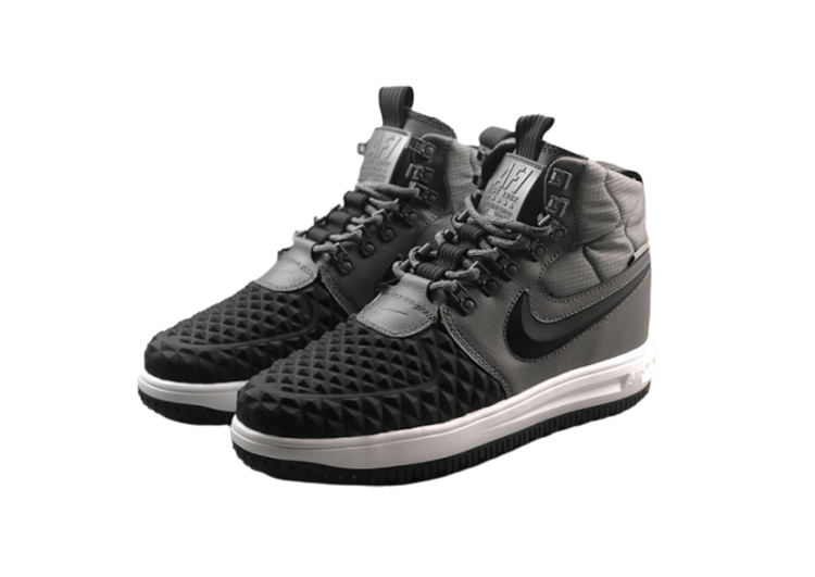 נעלי נייק-NIKE AIR LF1 DUCKBOOT GRAY BLACK – תמונה 2