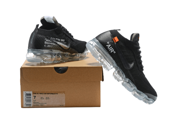 נעלי נייק-Nike Air Vapor Max Flyknit 2.0W BLACK – תמונה 8