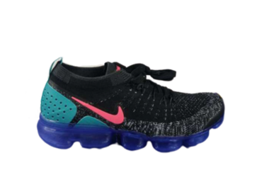 נעלי נייק-Nike Air Vapor Max Flyknit 2.0W BLACK - SKY BLUE