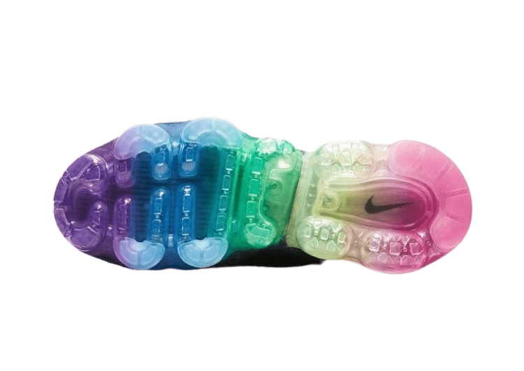 נעלי נייק-Nike Air Vapor Max Flyknit 2.0W NAVY BLUE - BLACK LOGO – תמונה 2