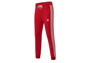מכנס אדידס-ADIDAS PANTS-FIRE ENGINE RED-WHITE