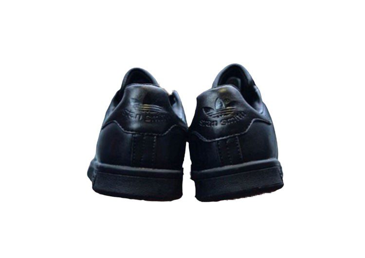 נעלי אדידס-ADIDAS Stan Smith - Full Black – תמונה 4