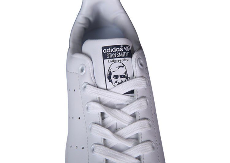 נעלי אדידס-ADIDAS Stan Smith - White Black Tail – תמונה 6