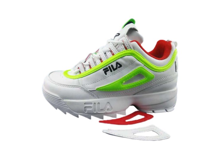 נעלי פילה-Fila Disruptor 2 Premium Athletic Shoes-GEYSER-CITRUS – תמונה 3