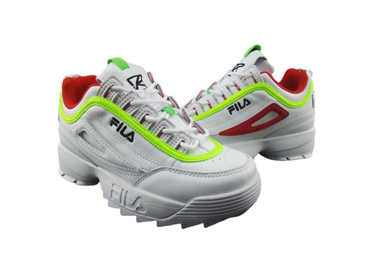 נעלי פילה-Fila Disruptor 2 Premium Athletic Shoes-GEYSER-CITRUS – תמונה 4