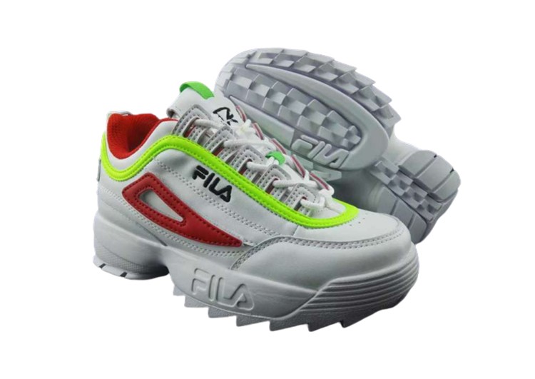 נעלי פילה-Fila Disruptor 2 Premium Athletic Shoes-GEYSER-CITRUS – תמונה 5