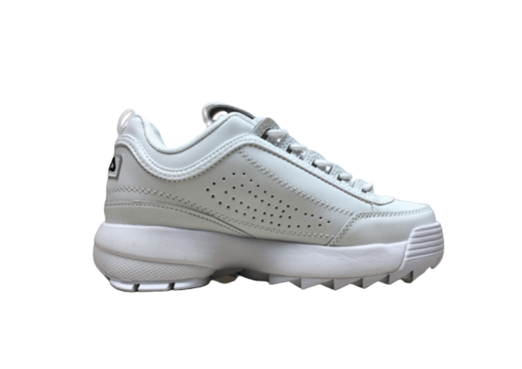 נעלי פילה-Fila Disruptor 2 Premium Athletic Shoes-LINK WATER-BLACK LOGO – תמונה 3