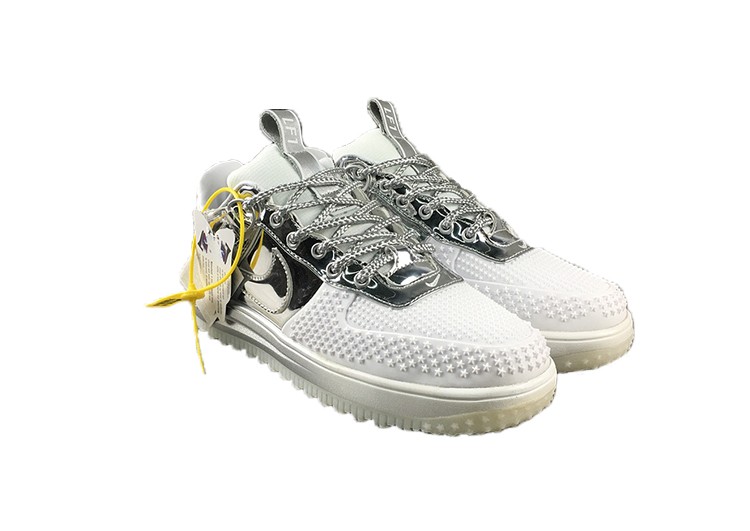 נעלי נייק-NIKE AIR LF1 DUCKBOOT WHITE- SILVER – תמונה 2