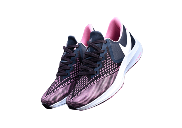 נעלי נייק-NIKE AIR ZOOM VOMERO W6-Black-Pale Violet Red – תמונה 5