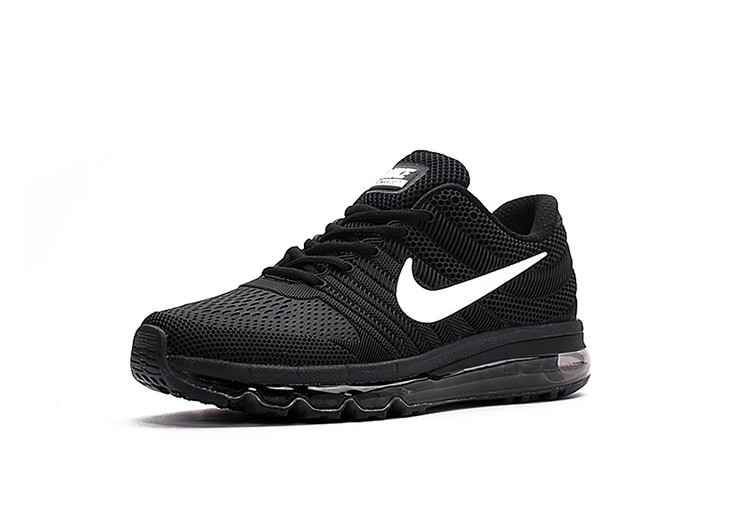 נעלי נייק-Nike Air Max 2017- BLACK- WHITE – תמונה 4