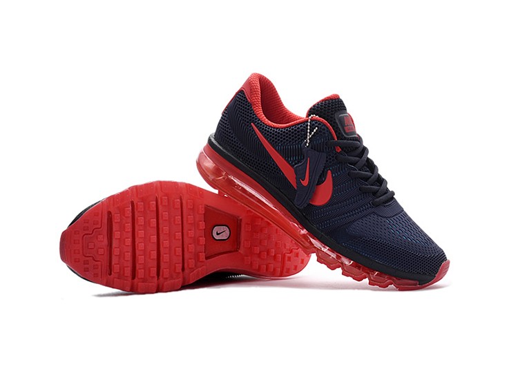 נעלי נייק-Nike Air Max 2017- GUARDSMAN RED- BLACK RUSSIAN – תמונה 6