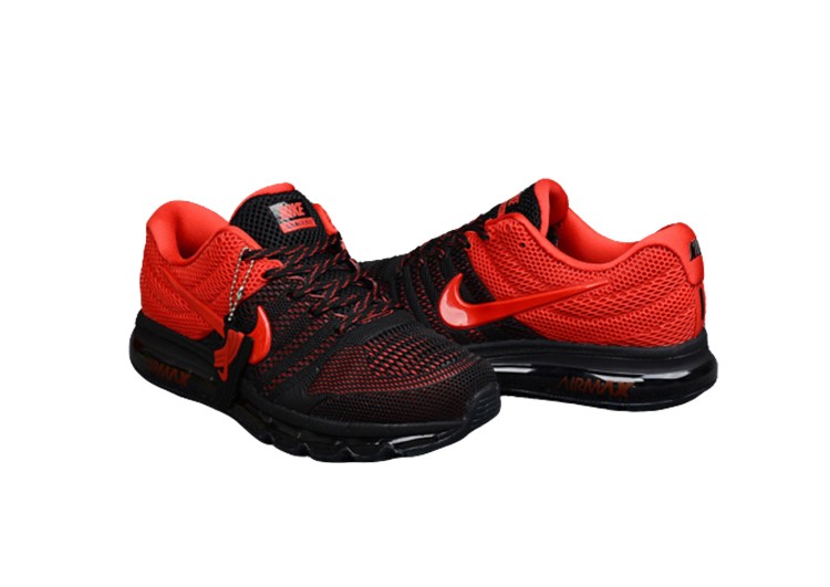 נעלי נייק-Nike Air Max 2017- VENETIAN RED- BLACK RUSSIAN – תמונה 6