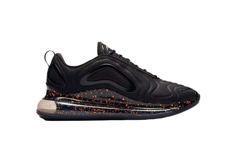 Nike Air Max 720 Black & ORG Logo – תמונה 3