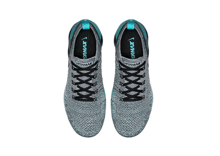 Nike Air Vapor Max Flyknit 2.0 DARK CYAN-STORM GREY – תמונה 4