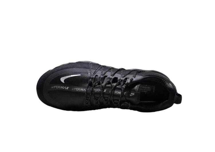 נעלי נייק-NIKE AIR VAPROMAX 2019 - BLACK - LOGO WHITE – תמונה 5