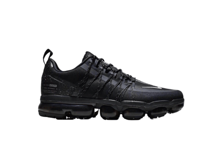 נעלי נייק-NIKE AIR VAPROMAX 2019 - BLACK - LOGO WHITE – תמונה 6