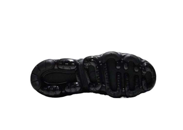 נעלי נייק-NIKE AIR VAPROMAX 2019 - BLACK - LOGO WHITE - BLACK RIBBON – תמונה 7