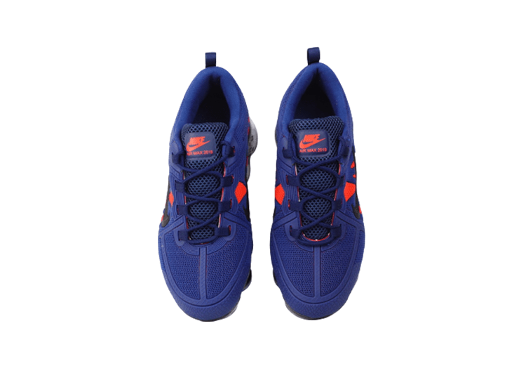 נעלי נייק-NIKE AIR VAPROMAX 2019 - DARK_BLUE - RED – תמונה 3
