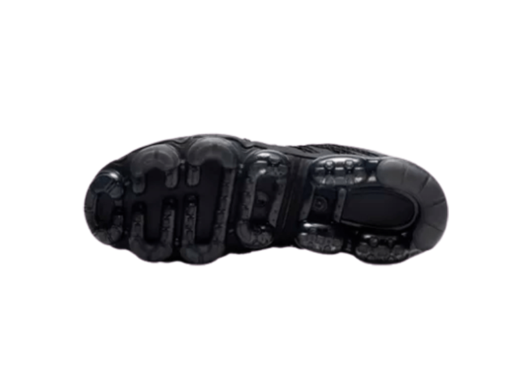 נעלי נייק-NIKE AIR VAPROMAX 2019 - FULL-BLACK - RED RIBBON – תמונה 7