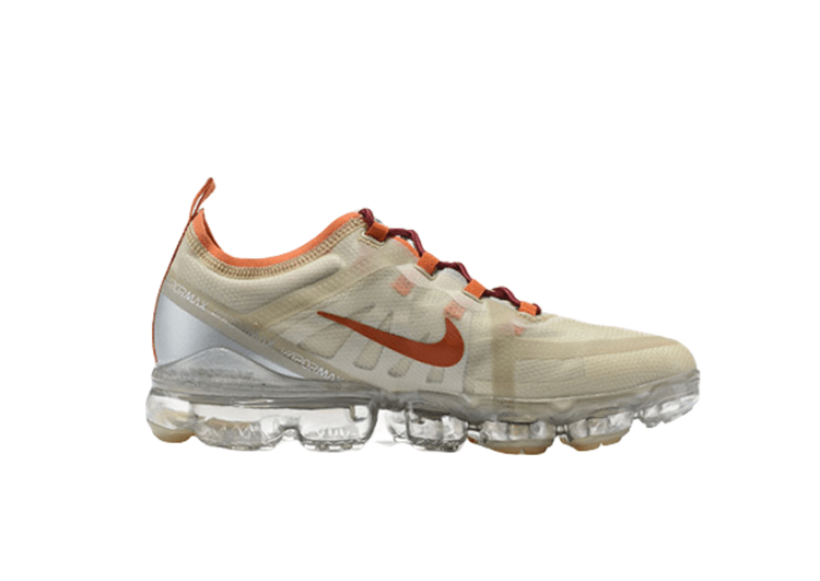 נעלי נייק-NIKE AIR VAPROMAX 2019 - TINTS-RED LOGO – תמונה 4