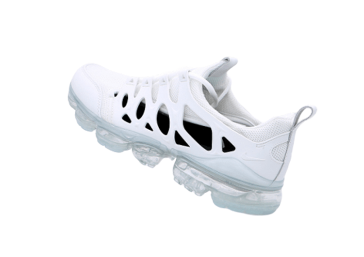 נעלי נייק-NIKE AIR VAPROMAX 2019 - WHITE – תמונה 2