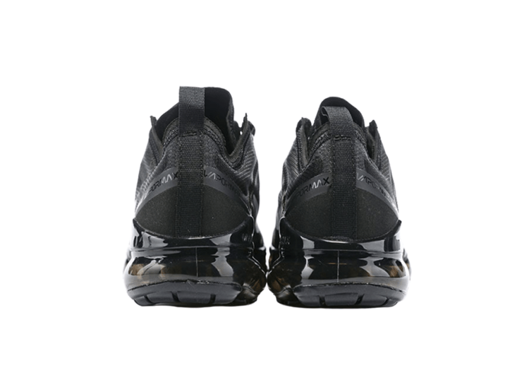 נעלי נייק-NIKE AIR VAPROMAX 2019 - WHITE LOGO - BLACK – תמונה 5