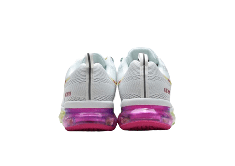 נעלי נייק-NIKE AIR VAPROMAX 2019 - WHITE-YELLOW-RED – תמונה 5
