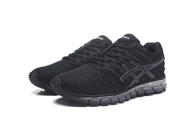 נעלי אסיקס-ASICS - Black & Gray – תמונה 2