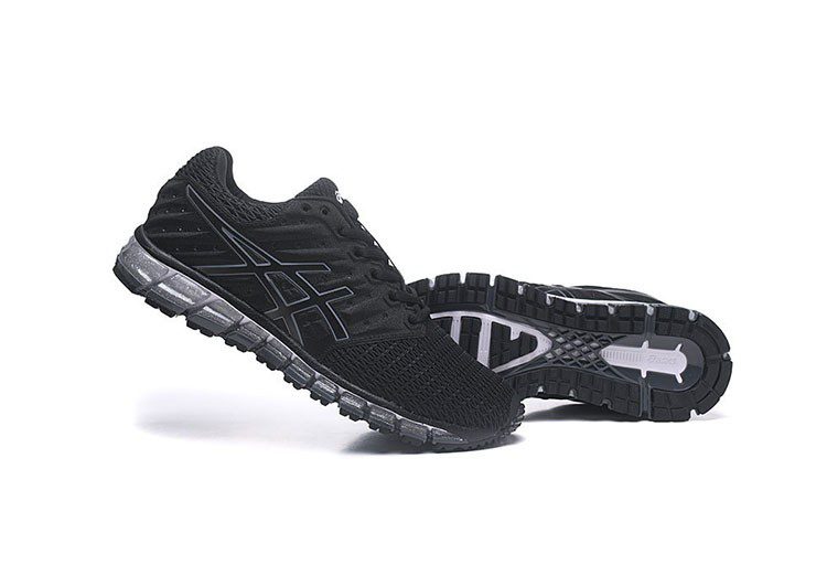 נעלי אסיקס-ASICS - Black & Gray – תמונה 3