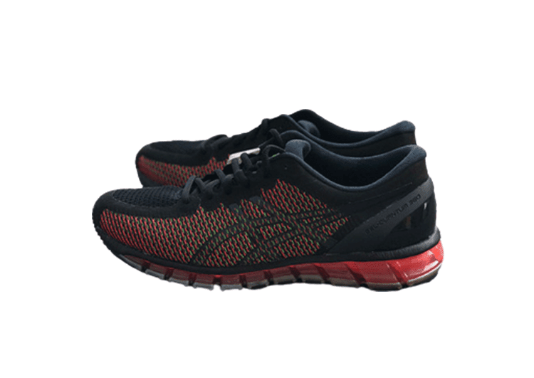 נעלי אסיקס-ASICS - Black & Red Body – תמונה 2