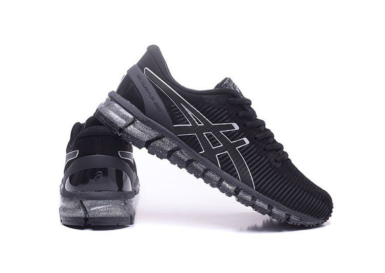 נעלי אסיקס-ASICS - CM -Black & Silver – תמונה 3