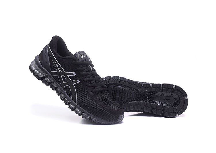 נעלי אסיקס-ASICS - CM -Black & Silver – תמונה 5